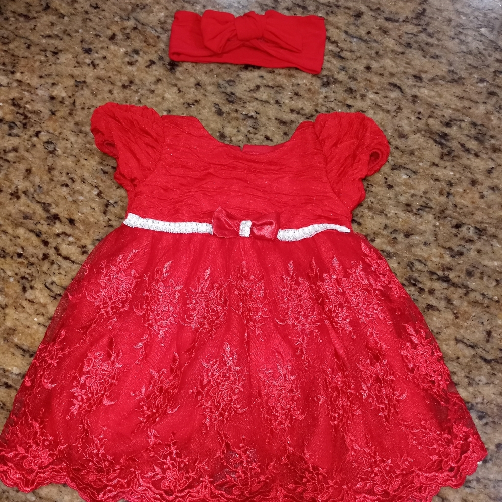 Nannette Baby, 3-6 m, Red